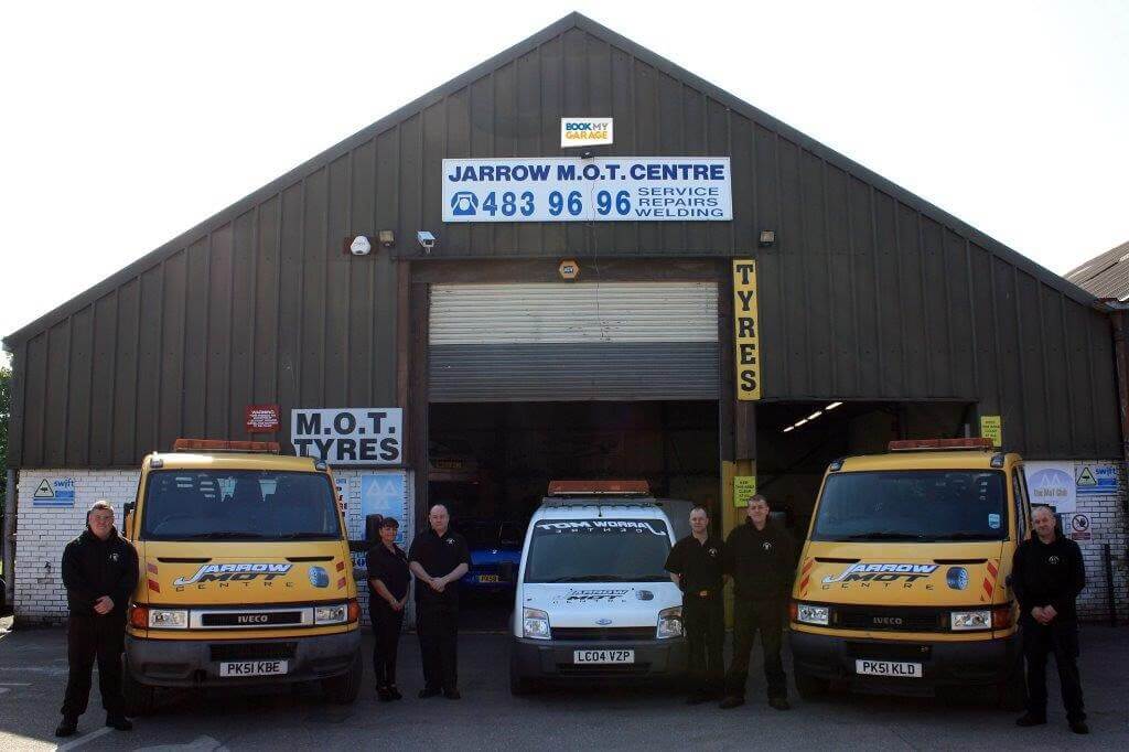 Image of the front of Jarrow MOT Centre